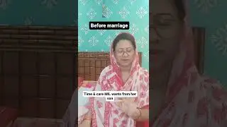 Before VS after marriage.. #relatable #marriagelife #saasbahu #sasural