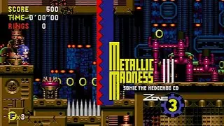 Sonic CD - Metallic Madness 3 Speedrun - 1:09.93 seconds (Former World Record)