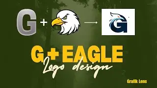Letter G + Eagle 🦅 Logo design | #digitalart | #vectorartwork | #graphicdesignsoftware | #tutorial