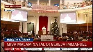 Misa Malam Natal Di Gereja Immanuel Jakarta Dan Gereja Toraja Makassar Berlangsung Hikmat
