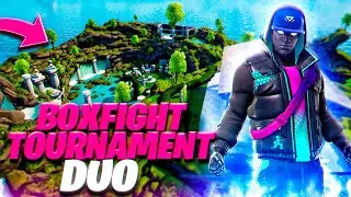 DUO BOXFIGHT TOURNAMENT in FORTNITE creative + Code