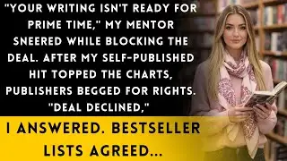 Mentor Sabotaged My Book Deal&mdash;So I Self-Published and Outsold Their Entire Catalog