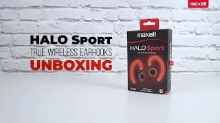 MAXELL HALO Sport True Wireless Earhooks Unboxing