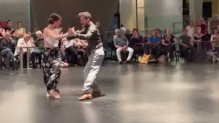 Cecilia García y Serkan Gokcesu @ Milonga Federal, Centro Cultural Kirchner 12/1/22 #3
