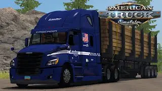 ATS | Freightliner Cascadia Cinematic and Driving In North Dakota [1.38] | Coast To Coast Map