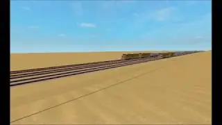 ROBLOX: Powder River Basin | UP Coal Train Race