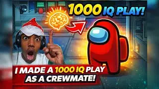 I Made a 1000 IQ Play as a Crewmate 😳 | Among Us