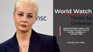 Alexei Navalny's widow Yulia Navalnaya accuses Putin of murder, pledges to continue fight