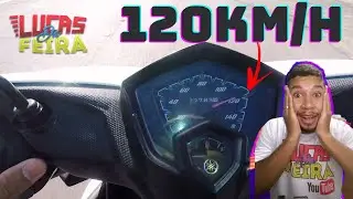 TOP SPEED NEO 125  - 120KM/H NA PISTA PLANA