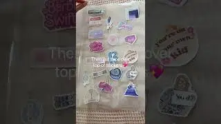Make Taylor Swift stickers with me #trending #taylorswift #erastour #stickers #easy #1k #fyp #life ￼