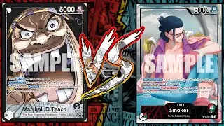 BlackBeard VS R/G Smoker | One Piece TCG | OP10 Tournament Gamplay