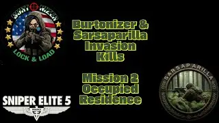 Burtonizer and @sarsaparilla7878 Invaders Kills - Mission 2 #gaming #coop #sniperelite #invasion