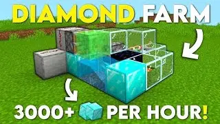 MINECRAFT PE 1.21 DIAMOND FARM GLITCH😎|LOST GAMERSX