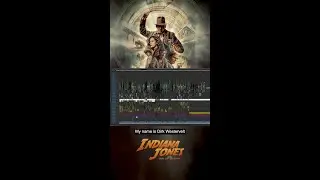 Exploring the Avid timeline of Indiana Jones and the Dial of Destiny