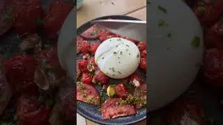 Focaccia strasznie polubiła buratte