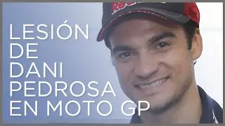 Lesión de Dani Pedrosa en Moto GP explicada por el Dr. Villamor