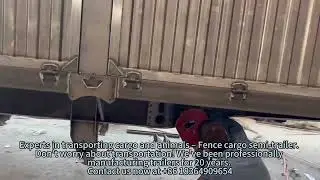 🌍 We Serve Industries Including Customize Your First Fence Cargo Trailer#china #trailer