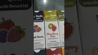 Berlin E-Juice Review | Strawberry & Watermelon Peach 🍓🍉 | 35MG Nicotine#music #newsong