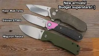 New arrivals: Miguron Pelora, Kizer Mad Tanto & Sitivien ST995