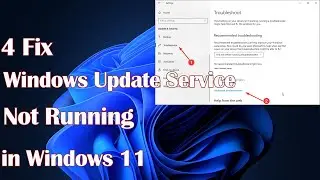 Windows Update Service Not Running on Windows 11 - 4 Fix