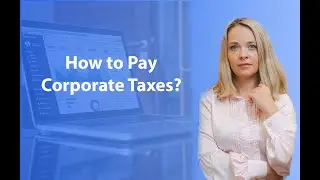 How to pay corporate taxes in online banking?