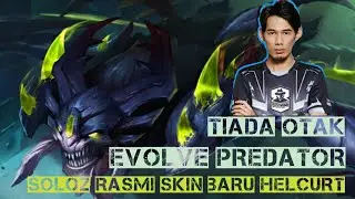 SOLOZ RASMI SKIN TERBARU HELCURT EVOLVE PREDATOR MOBILE LEGEND