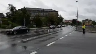 VIP-Eskorte Horst Seehofer und schwedisches K&ouml;nigspaar Bayreuther Festspiele 2017