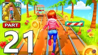 Subway Princess Runner - Gameplay Walkthrough Part 21 - Subway Princess Girl Run (Android, iOS)