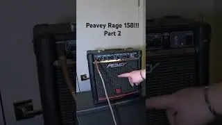 Peavey Rage 158!!! Mega Monster #metal #guitar #rage #cigarboxguitar #guitaramps #megamonster