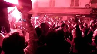 Countdown to the title for L'OM, fans celebrating in Paris!