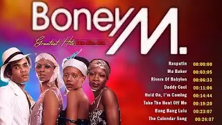 Boney M Golden Hits   The Greatest Disco Hits 70s 80s   The Best of Boney M #70smusic