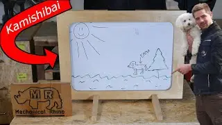 DIY Kamishibai Erzähltheater aus Holz selber bauen - Schritt für Schritt Anleitung mit Plan