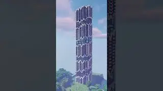 Minecraft: Modern Skyscraper Apartment #Shorts