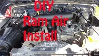 Jeep TJ,XJ Ram Air Install