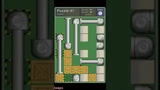 Pushing Machine (Genius) Level Puzzle 41 - Perfect Solution