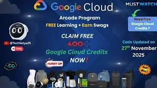 How to Get 400+ FREE Google Cloud Credits | Google Cloud Arcade Program Guide #google #free #cloud
