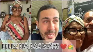 Carlinhos Maia passa o dia das Mães com Maria e Virgílio
