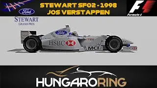 ASSETTO CORSA STEWART SF02     1998 JOS VERSTAPPEN