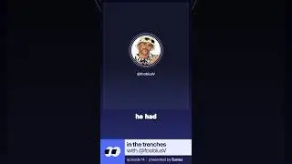 &ldquo;fomo👀 is the way you do it today&rdquo; - foobiusV, top on-chain trader