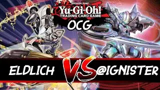 @Ignister Mathmech VS Eldlich┃Comentando Duelos Yu-Gi-Oh! OCG, ELDLICH PERDENDO PRA DARK HOLE