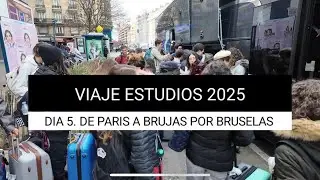 Viaje estudios 2025. Día 5. Bruselas y a Brujas