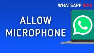 How to Allow Microphone in WhatsApp Web on PC