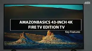 AmazonBasics 109 cm (43 inches) 4K Ultra HD Smart LED Fire TV AB43U20PS (Black)