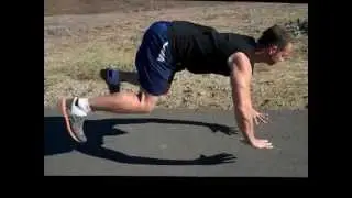 quad hop-body weight exercise for Strength Stack 52