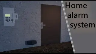 Roblox Town -  Home alarm system showcase