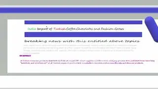 India Boycott  Turkish Products