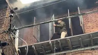 Massive fire At Ganpatyar Habba Kadal