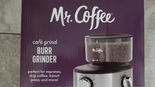 Mr. Coffee Cafe Grind 18 Cup Automatic Burr Grinder, Stainless Steel Review