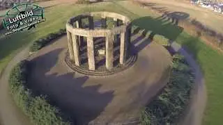 Luftbildvideo H&uuml;nenborg Thieberg Rheine - www.fliegende-kamera.org