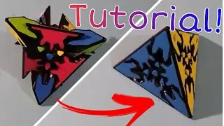 PIERWSZY POLSKI tutorial do Gear Pyraminxa od QiYi! || QiYi Gear Pyraminx Tutorial Pl